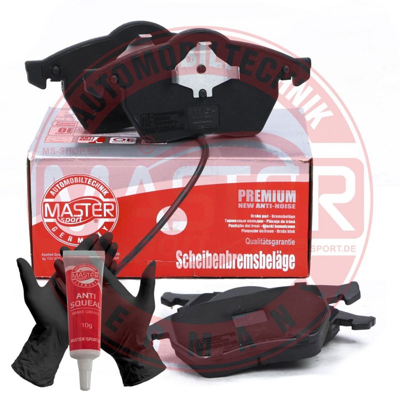set placute frana,frana disc MASTER SPORT 13046071432N-SET-MS