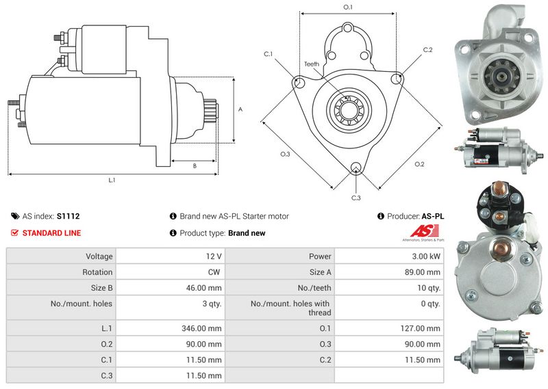 AS-PL S1112 Starter
