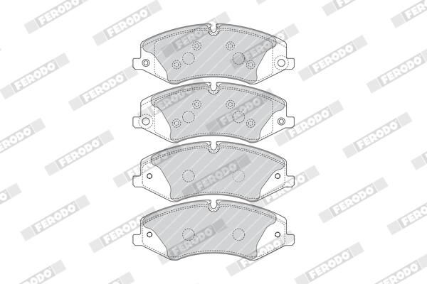 FERODO Plaquettes de frein à disque FDB4455