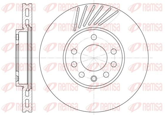 Тормозной диск на 9-3, 9-5, 900, Calibra, Galant, Speedster, Vectra B