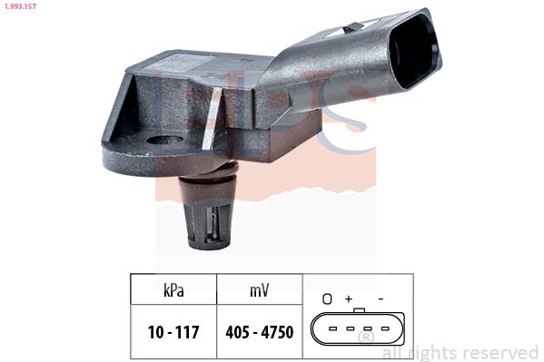 EPS Volkswagen датчик тиску Audi A/2/3/4/5/6/7/8/Q5/Q7,Porsche Cayenne,Seat,Skoda,Caddy III,Golf V,VI,T5,Passat,Touran,T