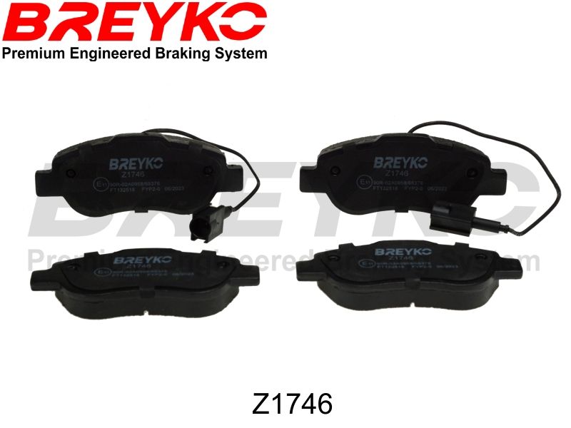 DAVID VASCO Z1746 Brake Pad Set, disc brake