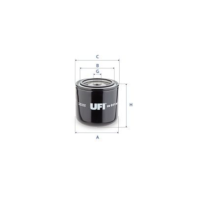 UFI hűtőközeg szűrő 29.011.00
