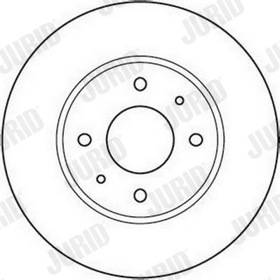 JURID 562088JC Brake Disc