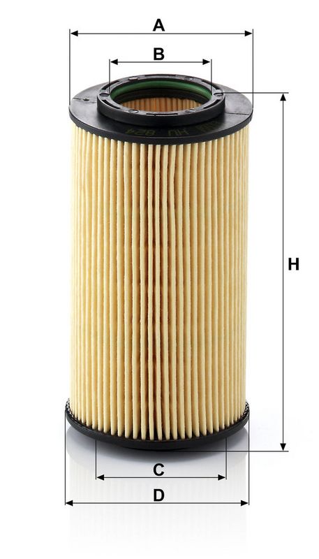 Õlifilter, MANN-FILTER HU 824 x