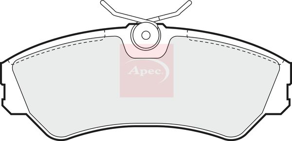 APEC Brake Pad Set, disc brake PAD724