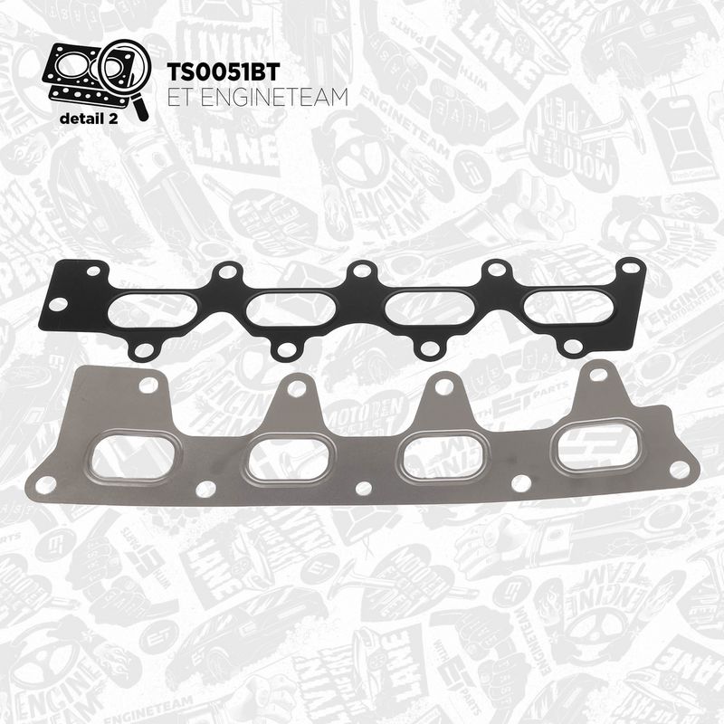 ET ENGINETEAM TS0051BT Gasket Kit, cylinder head