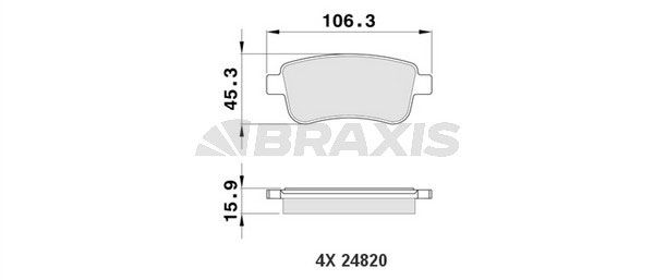 Arka Fren Balatası