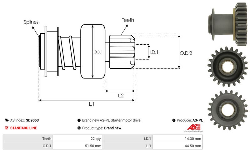 Vabajooks, starter, AS-PL SD9053