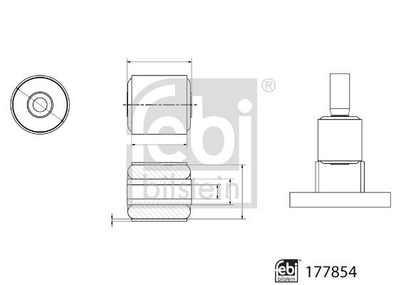 FEBI BILSTEIN 177854 Mounting, wheel bearing housing