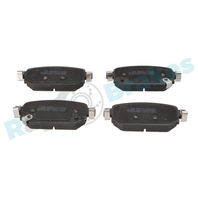 RAP BRAKES R-P1550 Brake Pad Set, disc brake
