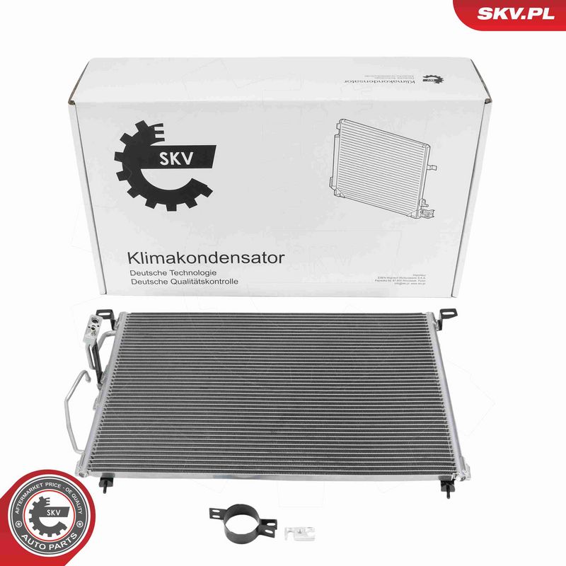 ESEN SKV 86SKV349 - Condenser, air conditioning