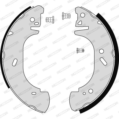 Комплект гальмівних колодок, Ferodo FSB331