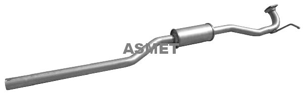ASMET 26.025 Centre Muffler