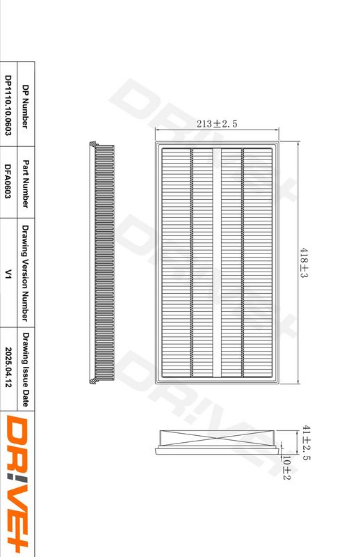 Filtru aer DP1110.10.0603 Dr!ve+