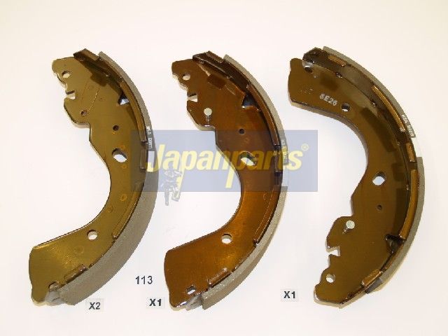 комплект спирачна челюст JAPANPARTS