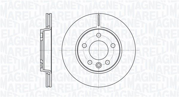 MAGNETI MARELLI féktárcsa 361302040470