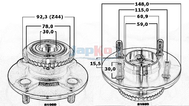 Rattarumm, JAPKO 421039