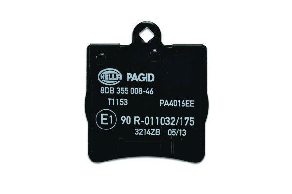 HELLA 8DB 355 008-461 Brake Pad Set, disc brake