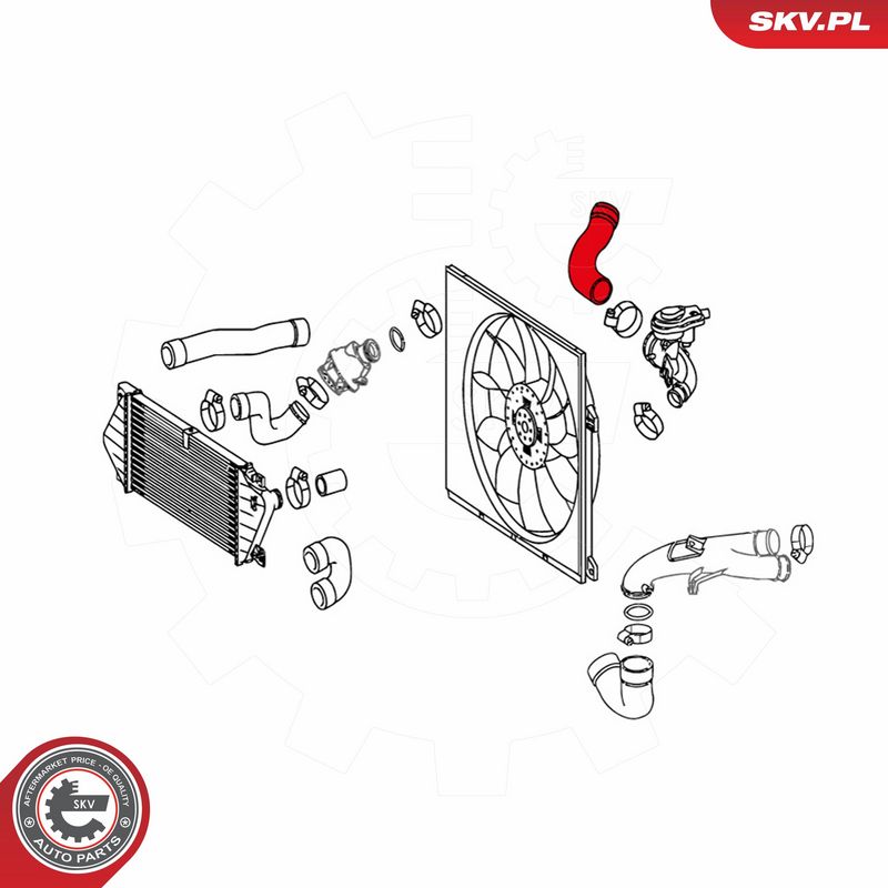 ESEN SKV 24SKV944 - Charge Air Hose