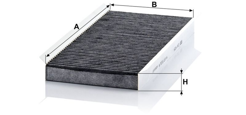 Filter, salongiõhk, MANN-FILTER CUK 4054