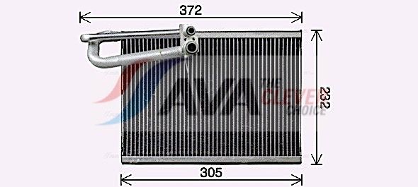 Výparník, klimatizace VLV101