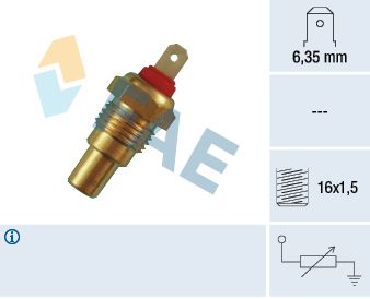 Sonde+température+liquide+refroidissement FAE 31330