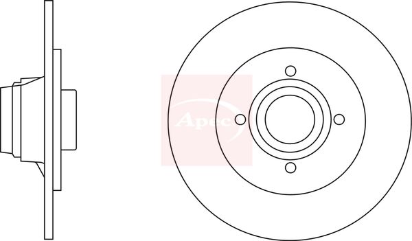 APEC Brake Disc DSK2813