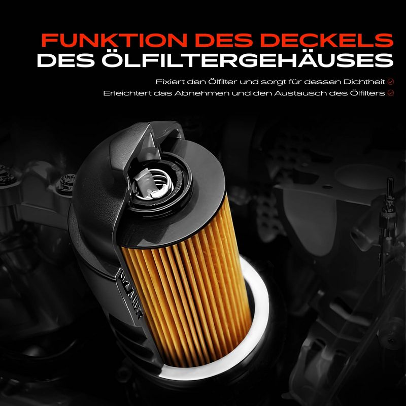 Frankberg 5481FB0016971 Cap, oil filter housing