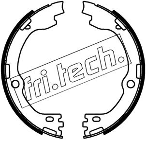 Product Bremžu loku kompl., Stāvbremze fri.tech. 1253.738 For KIA Image