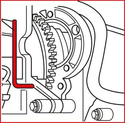 KS TOOLS 400.1625 Adjustment Tool Kit, valve timing