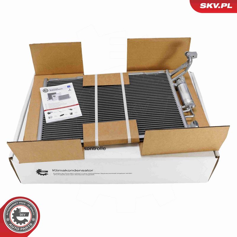 ESEN SKV 86SKV434 Condenser, air conditioning