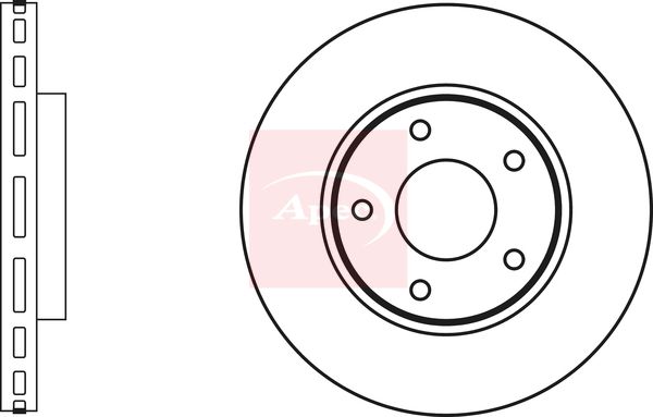 APEC Brake Disc DSK2862