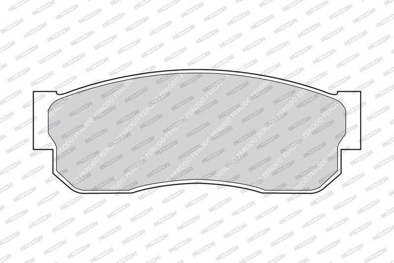 FERODO Plaquettes de frein à disque FDB293