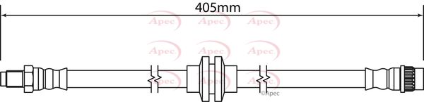 APEC Brake Hose HOS4182