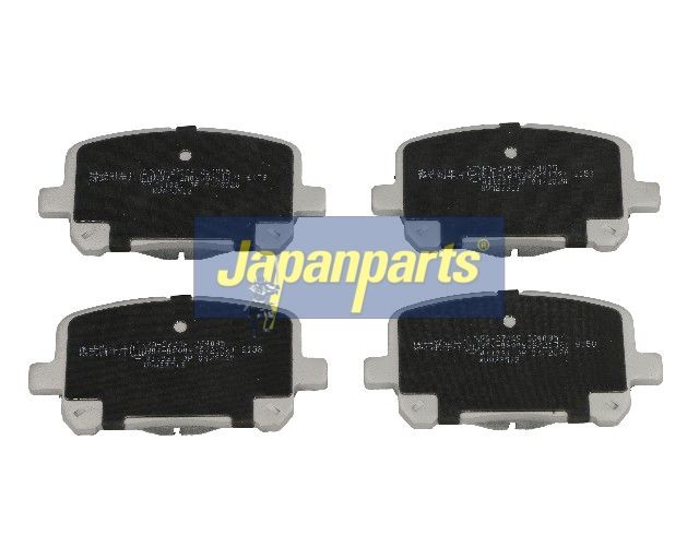 JAPANPARTS Stabdžių trinkelių rinkinys, diskinis stabdys