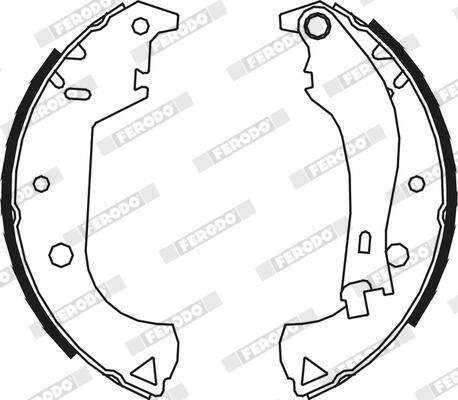FERODO FSB604 Brake Shoe Set