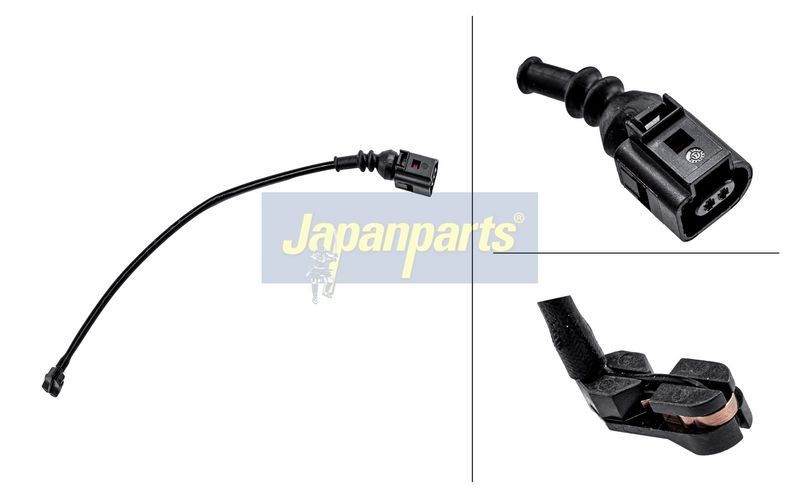 JAPANPARTS Įspėjimo kontaktas, stabdžių trinkelių susidėvėjimas
