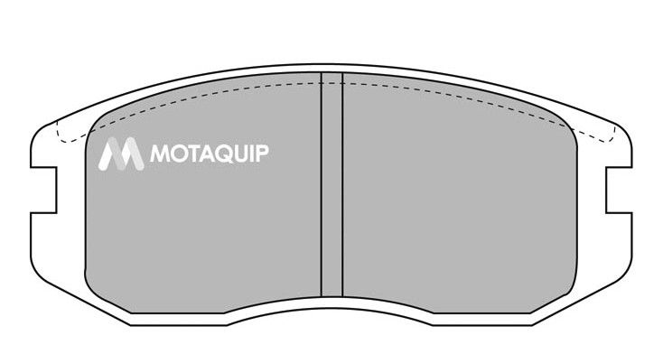 MOTAQUIP fékbetétkészlet, tárcsafék LVXL660