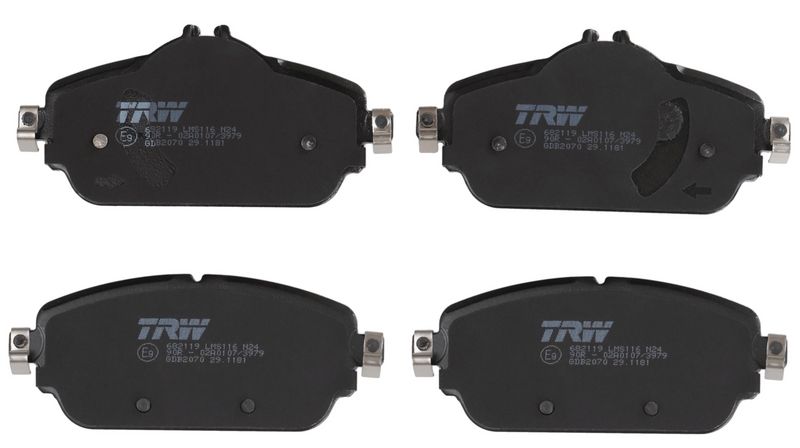 TRW GDB2070 Brake Pad Set, disc brake
