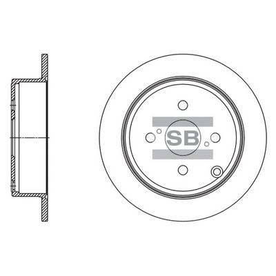 Гальмівний диск, Hi-Q SD4092