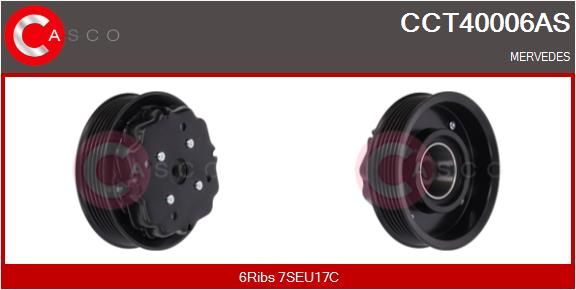 Elektromagnetická spojka, kompresor klimatizace CCT40006AS