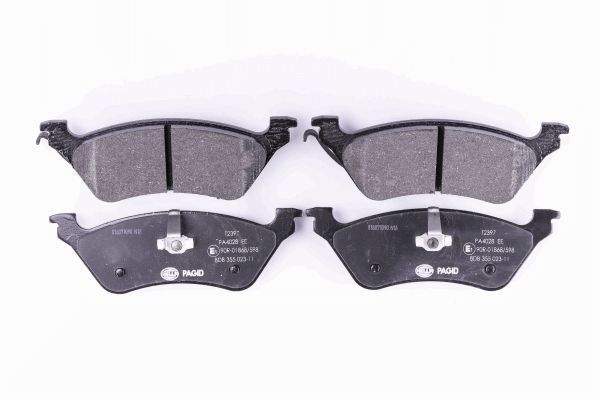 HELLA PAGID 8DB 355 023-111 Brake Pad Set, disc brake