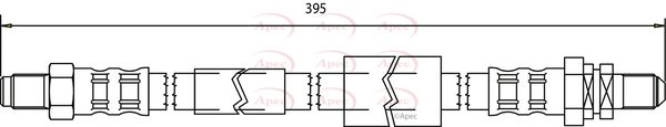 APEC Brake Hose HOS3675