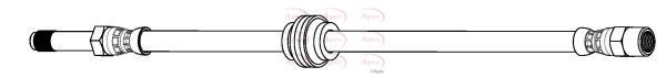 APEC Brake Hose HOS4340