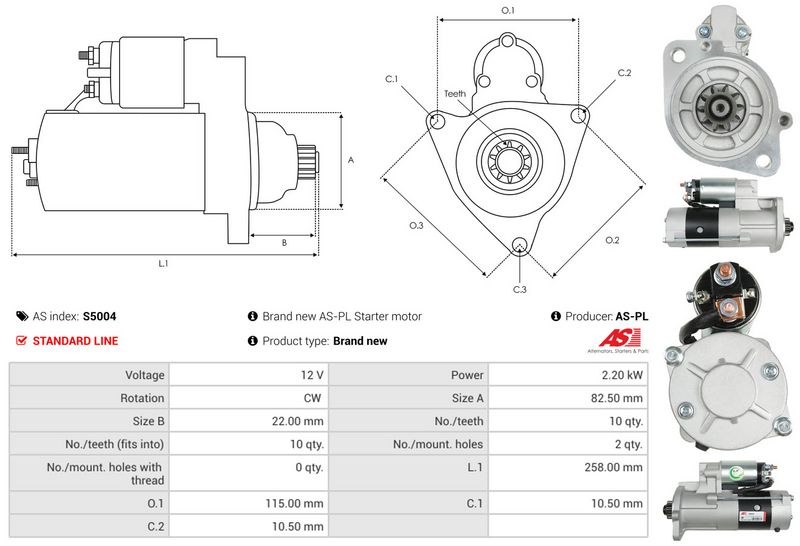 AS-PL S5004 Starter