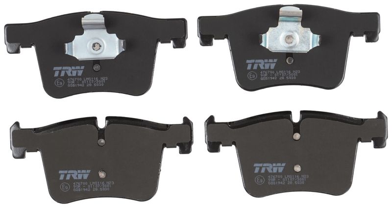 TRW GDB1942 Brake Pad Set, disc brake