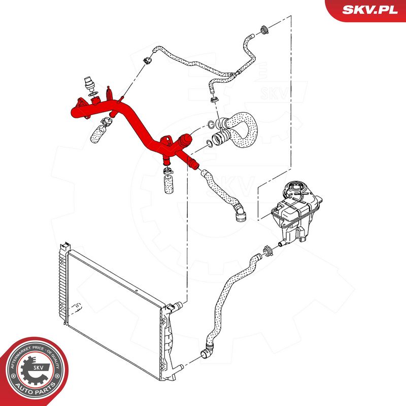 Jahutusvedeliku torustik, ESEN SKV 43SKV769