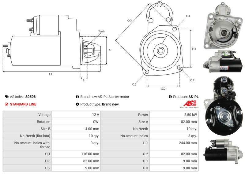 AS-PL S0506 Starter