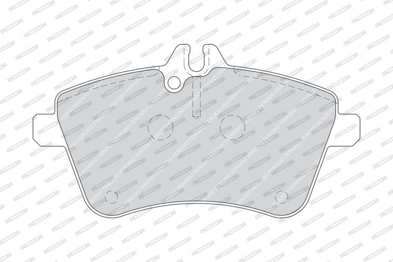 FERODO Plaquettes de frein à disque FDB1750